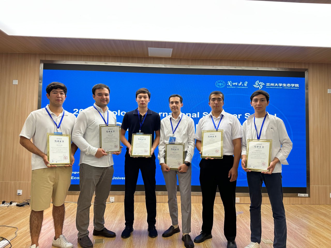 University Master's Student Successfully Completes International Advanced Training Course in Ecology