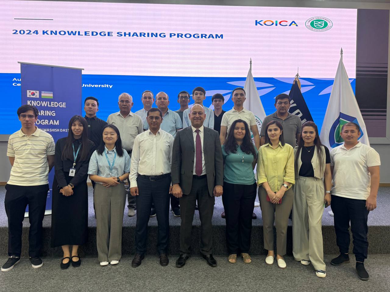 KOICA in Uzbekistan is conducting the second Knowledge Sharing Program at the Green University.
