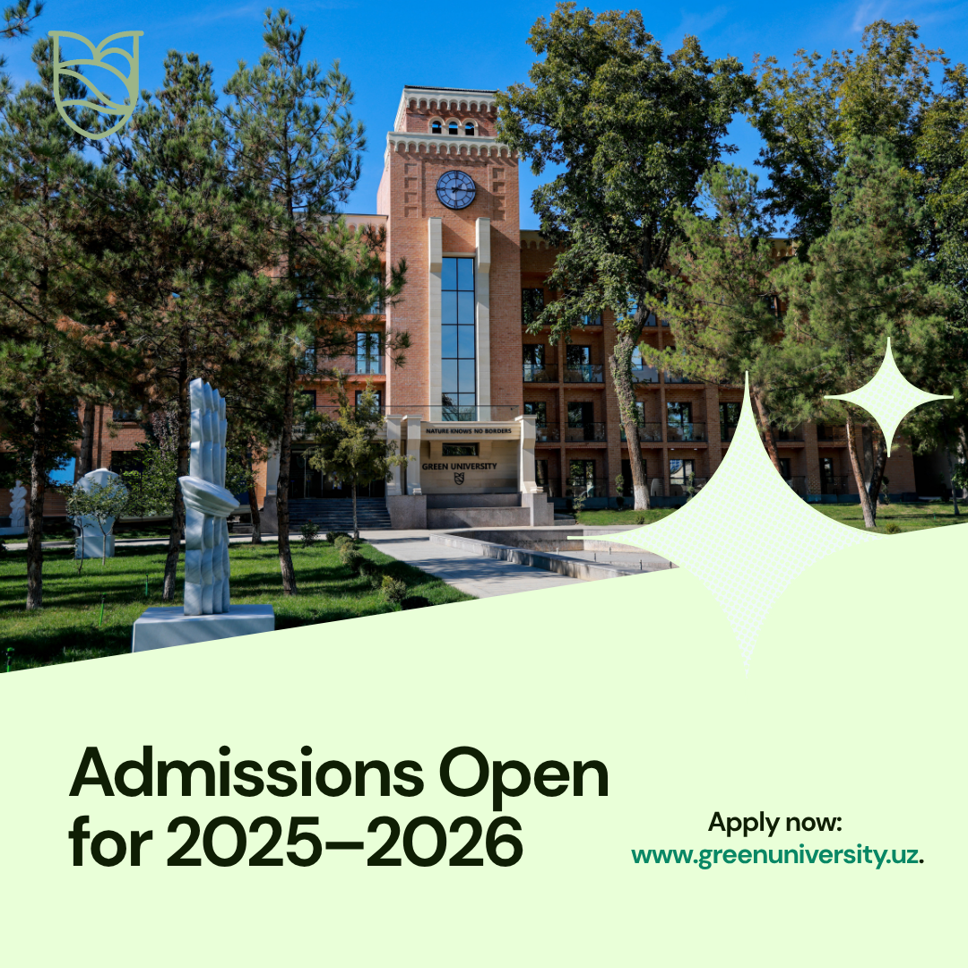 ADMISSIONS NOW OPEN FOR ONLINE PROGRAMS AT GREEN UNIVERSITY!